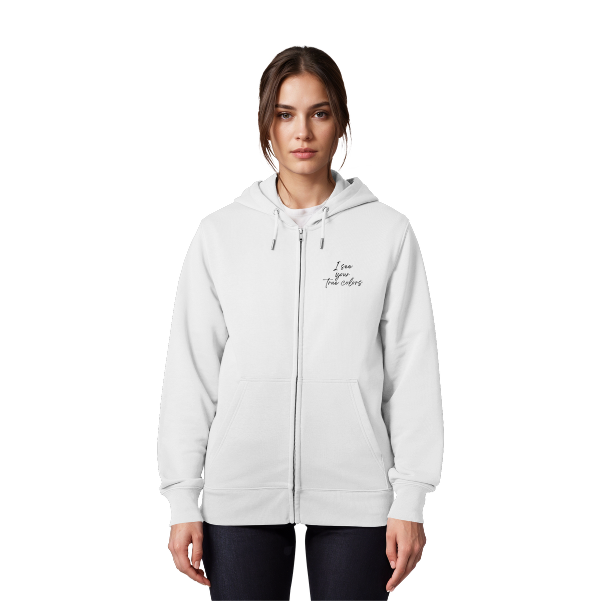 I see your True colors Backprint - Organic Zipper