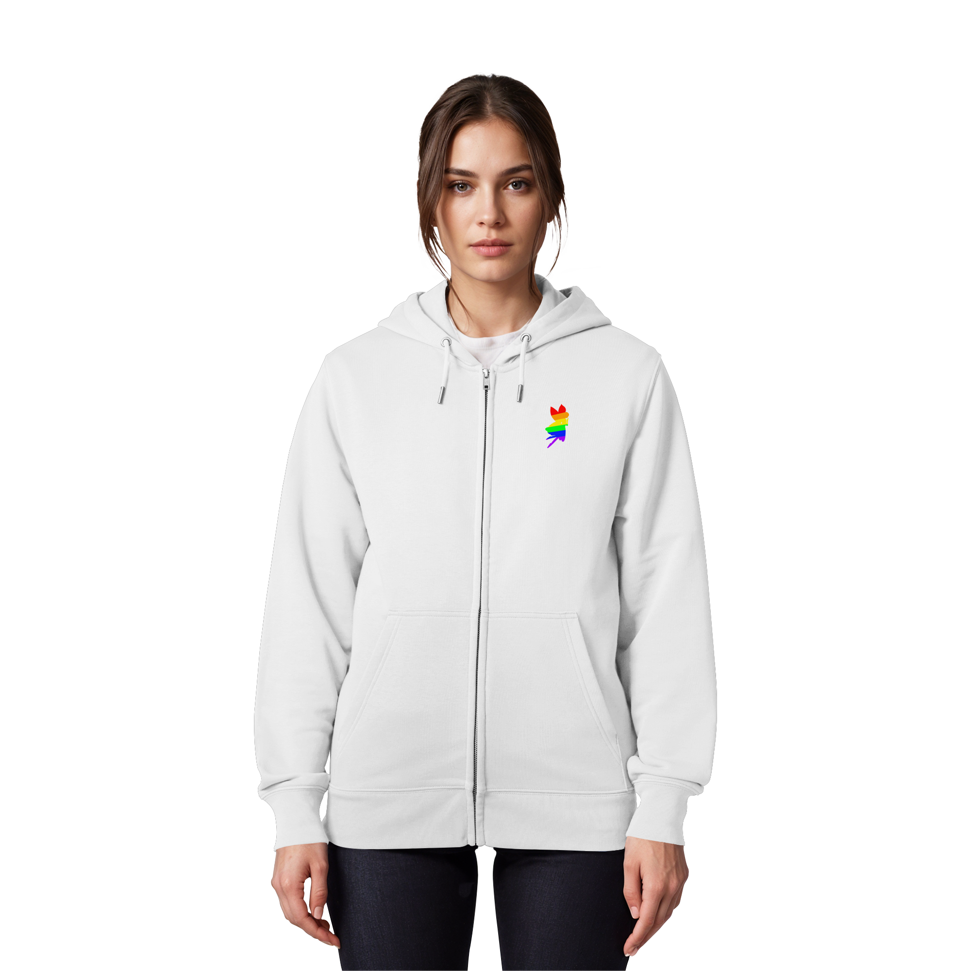 Regenbogen Fee - Organic Zipper
