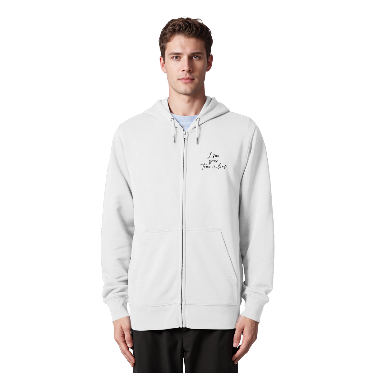 I see your True colors Backprint - Organic Zipper