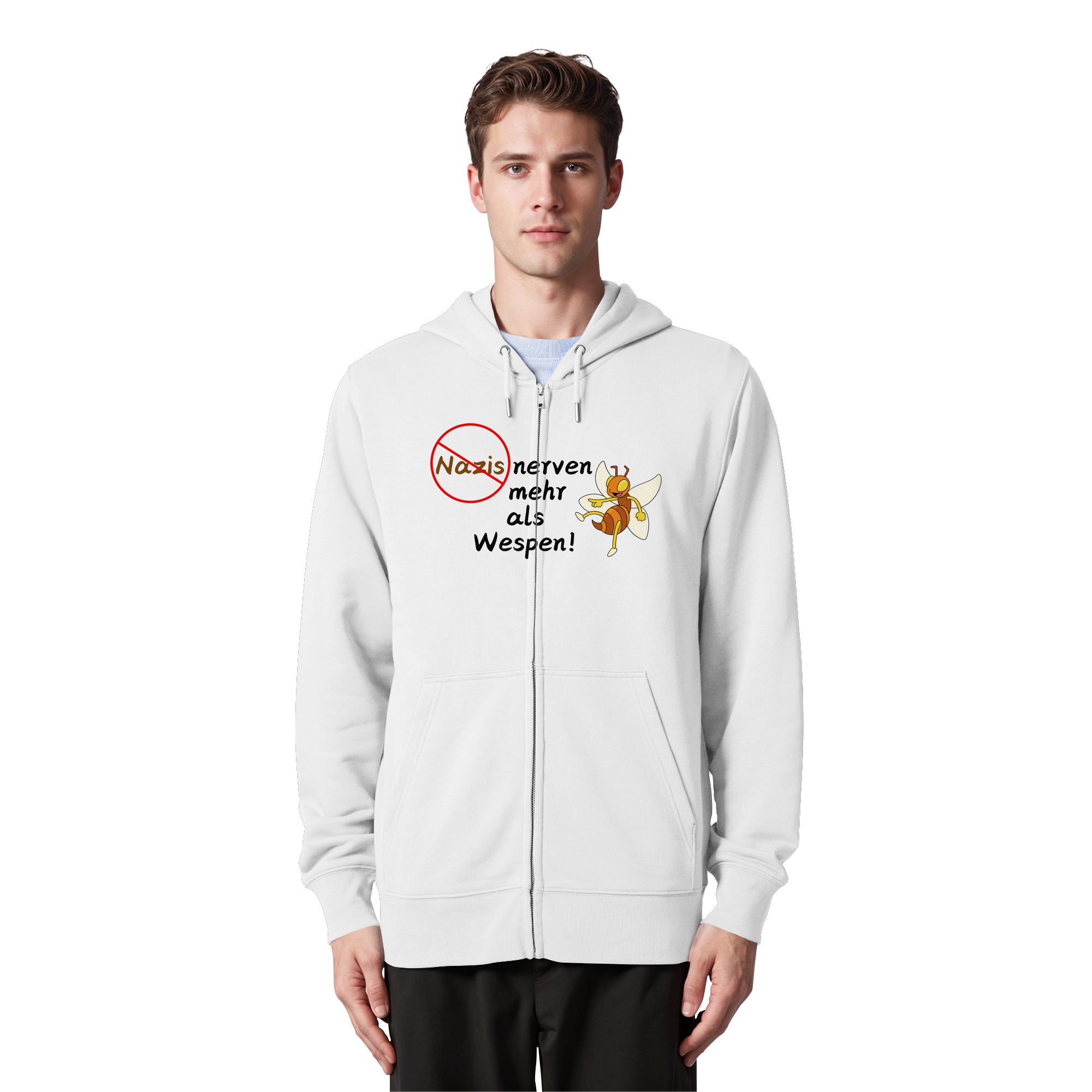 Nazis nerven mehr als Wespen - Organic Zipper