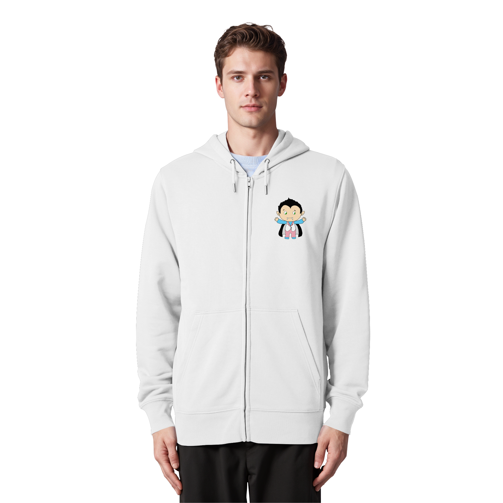 Trans*pir (Trans Flagge) - Organic Zipper