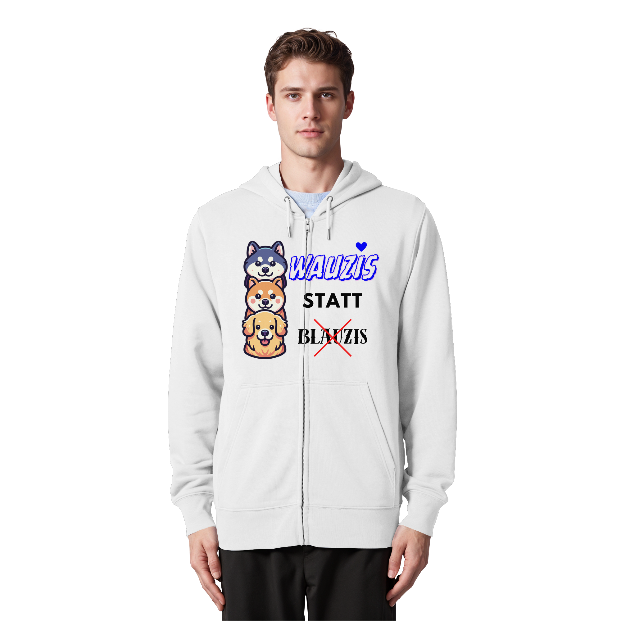 Wauzis statt Blauzis - Organic Zipper