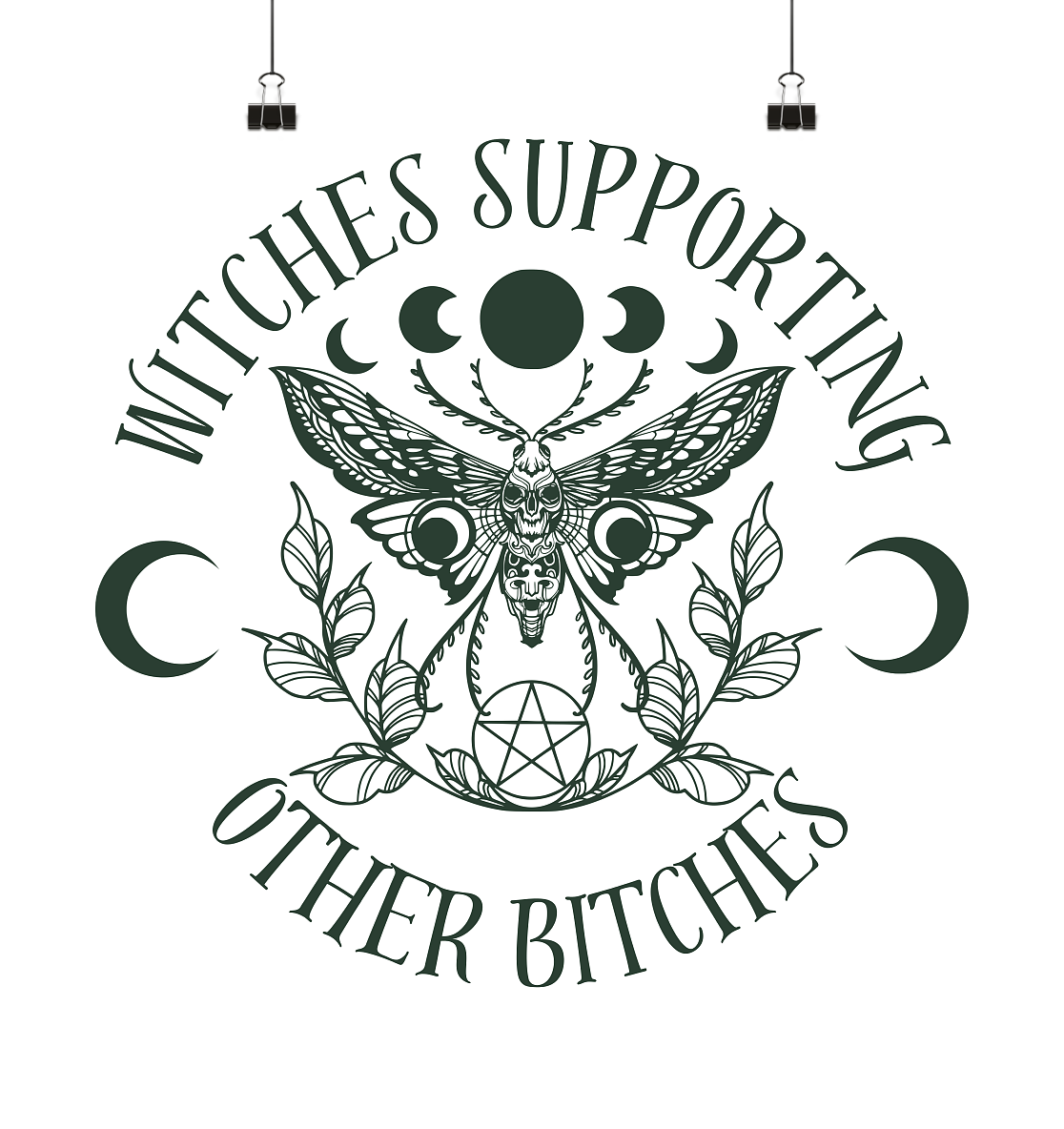 Witches Supporting Other Bitches - Poster 40x40