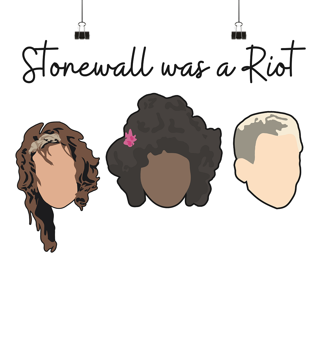 Stonewall was a Riot "Icons Edition" (hell) - Poster Din A4 (quer)
