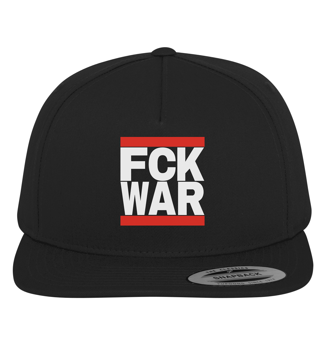 FCK WAR (weiße Schrift) - Premium Snapback
