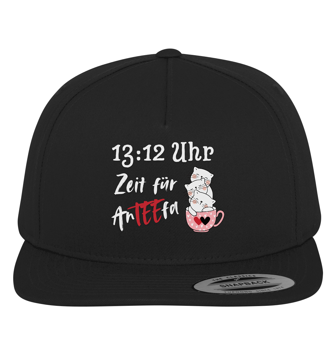 13:12 Uhr Zeit für AnTEEfa - Premium Snapback