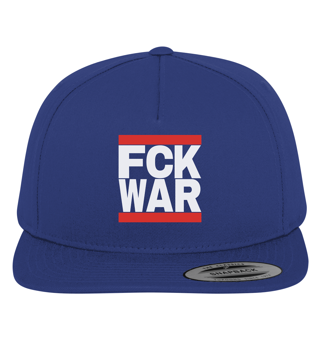FCK WAR (weiße Schrift) - Premium Snapback