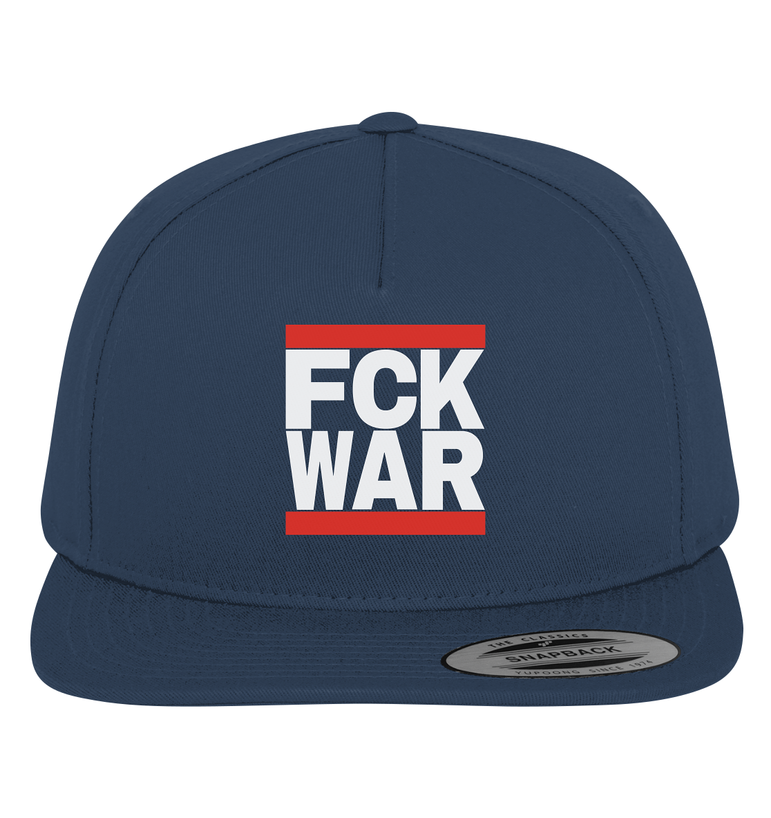 FCK WAR (weiße Schrift) - Premium Snapback