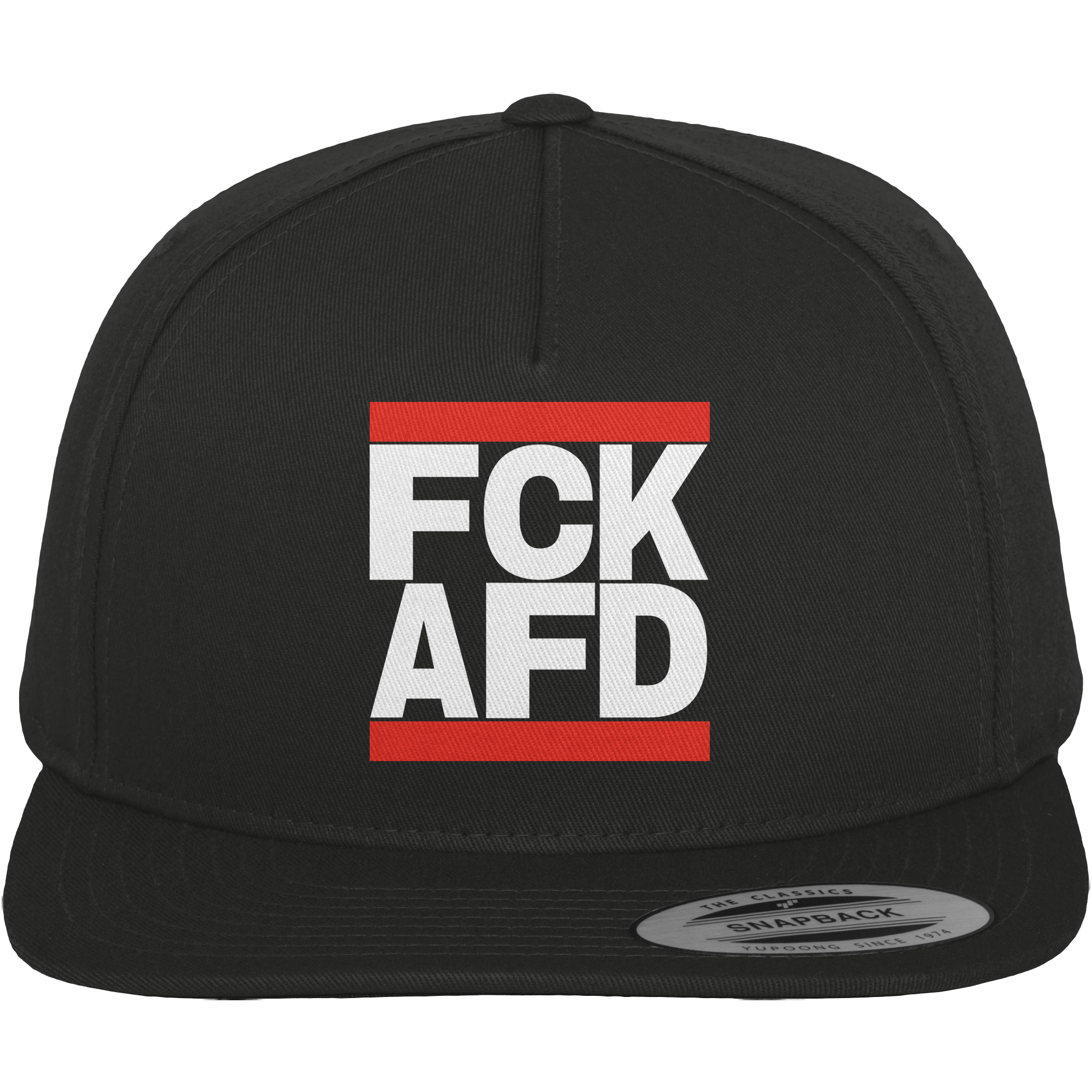 FCK AFD (weiße Schrift) - Premium Snapback
