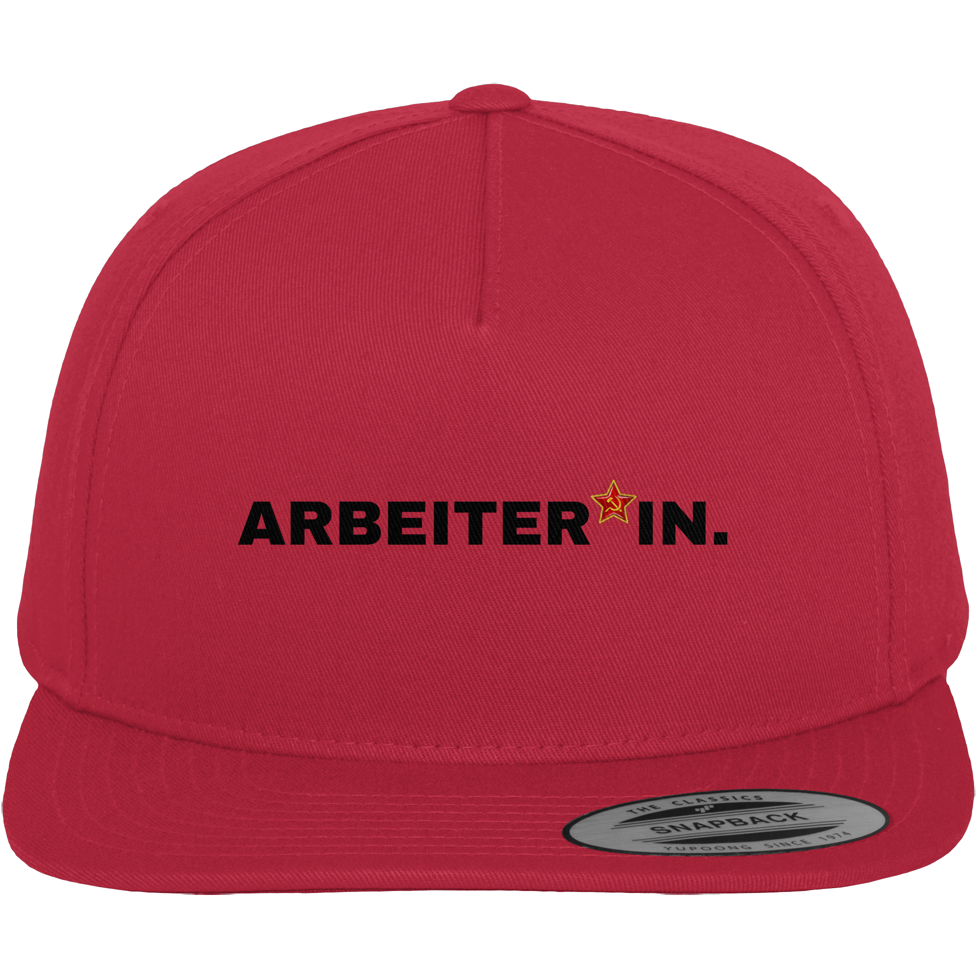 ARBEITER*IN. "Plain Work Edition" - Premium Snapback