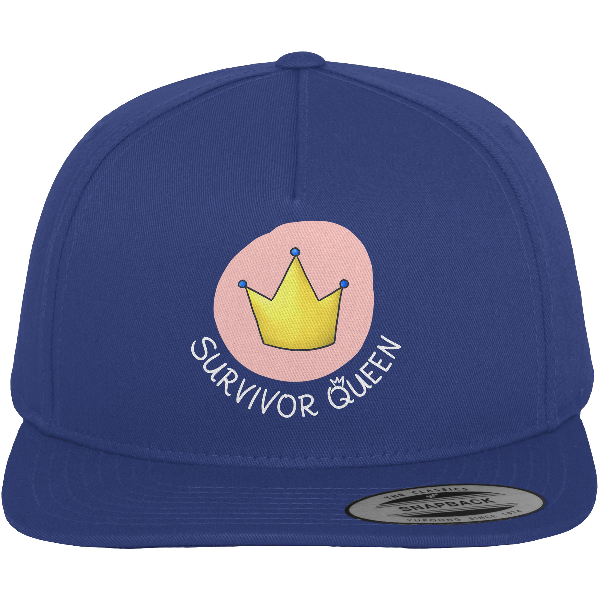 Survivor Queens Logo "Schriftzug Edition" (dunkel) - Premium Snapback