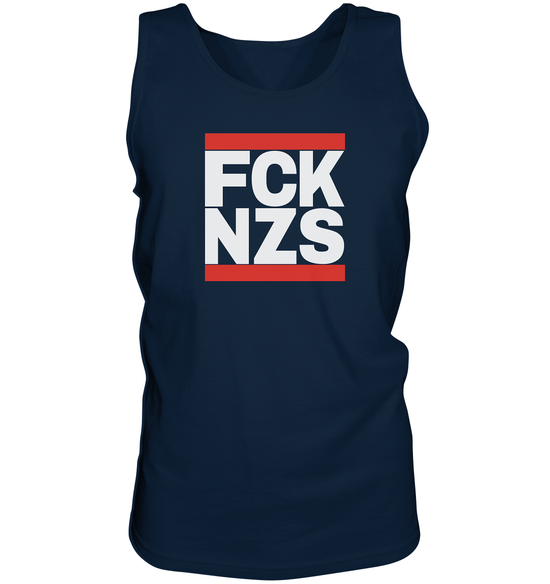 FCK NZS (weiße Schrift) - Tank-Top