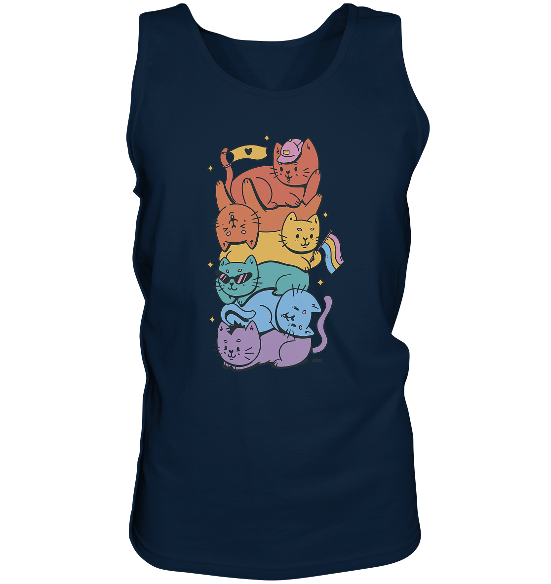 LGBTQ+ Katzen - Tank-Top