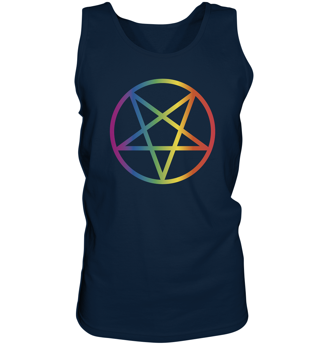 Regenbogen Pentagramm - Tank-Top