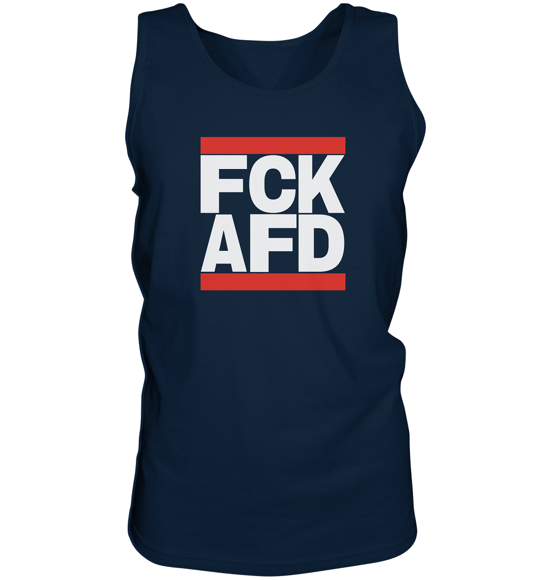 FCK AFD (weiße Schrift) - Tank-Top