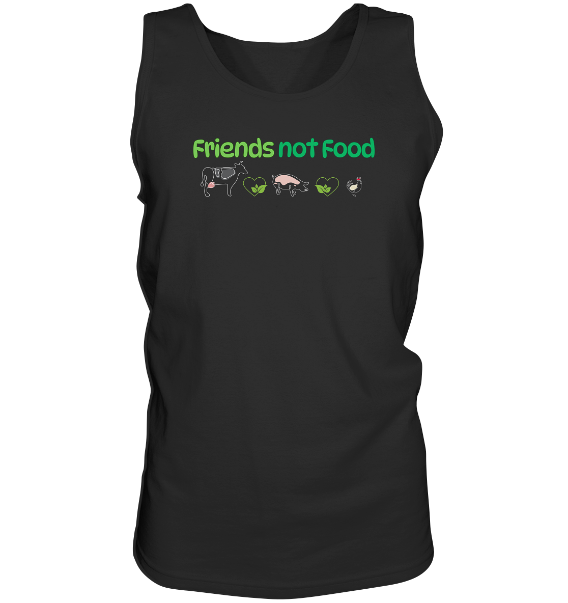 Friends Not Food - Tank-Top