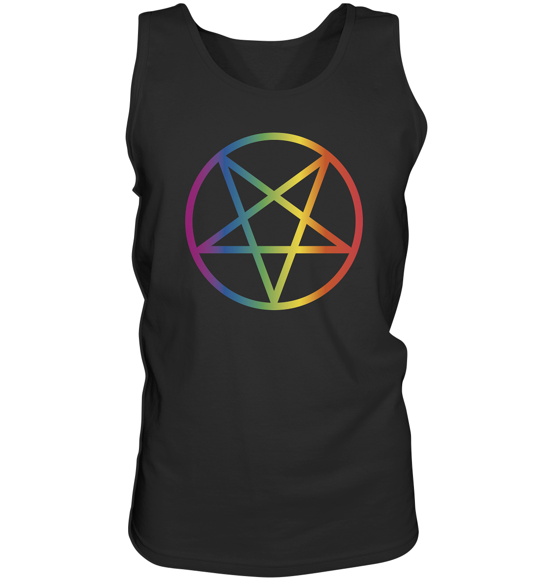 Regenbogen Pentagramm - Tank-Top