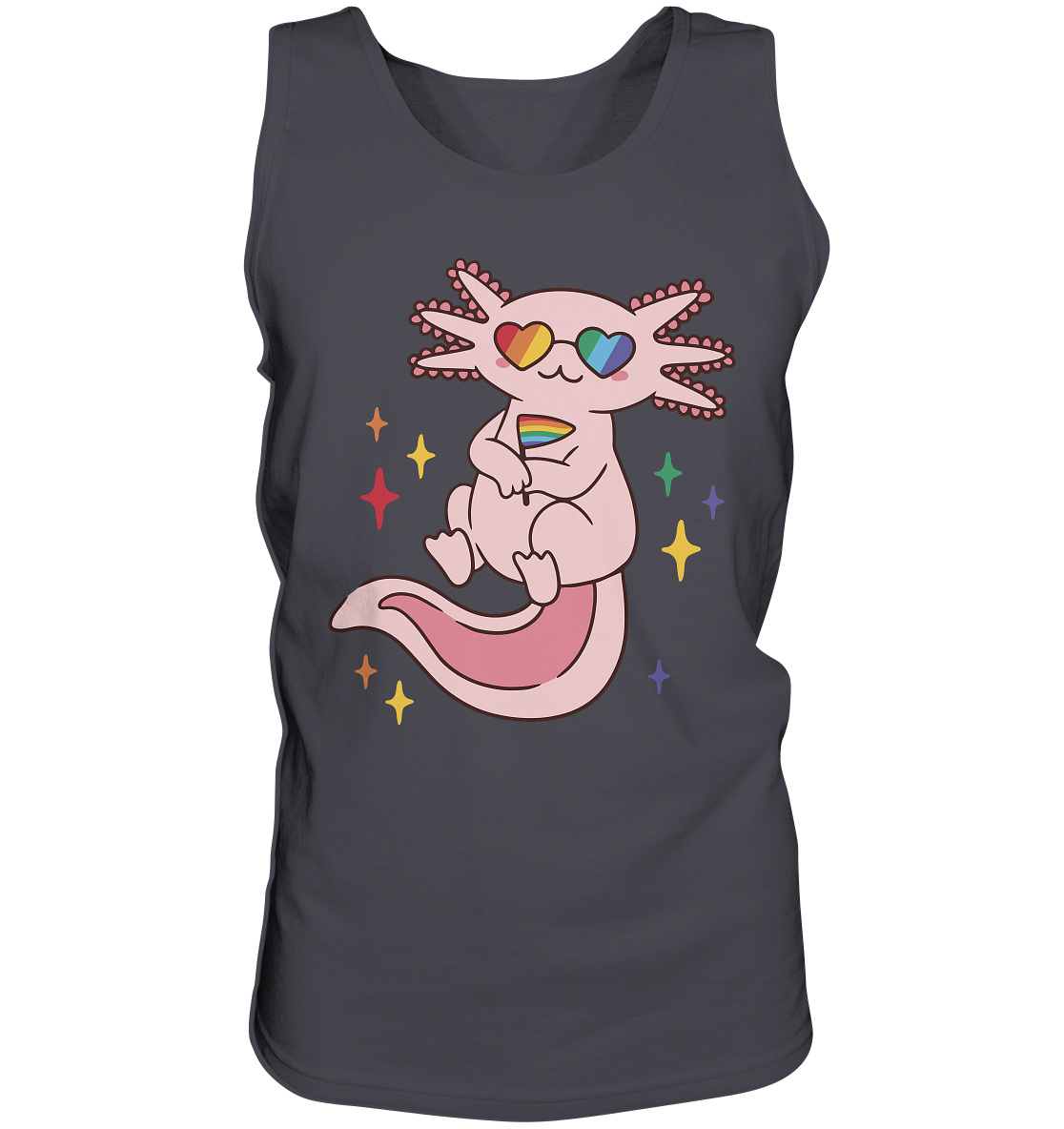 Big Pride Axolotl - Tank-Top