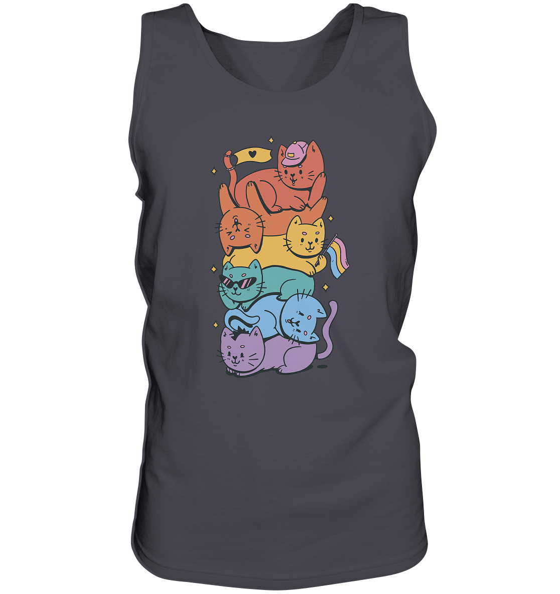 LGBTQ+ Katzen - Tank-Top