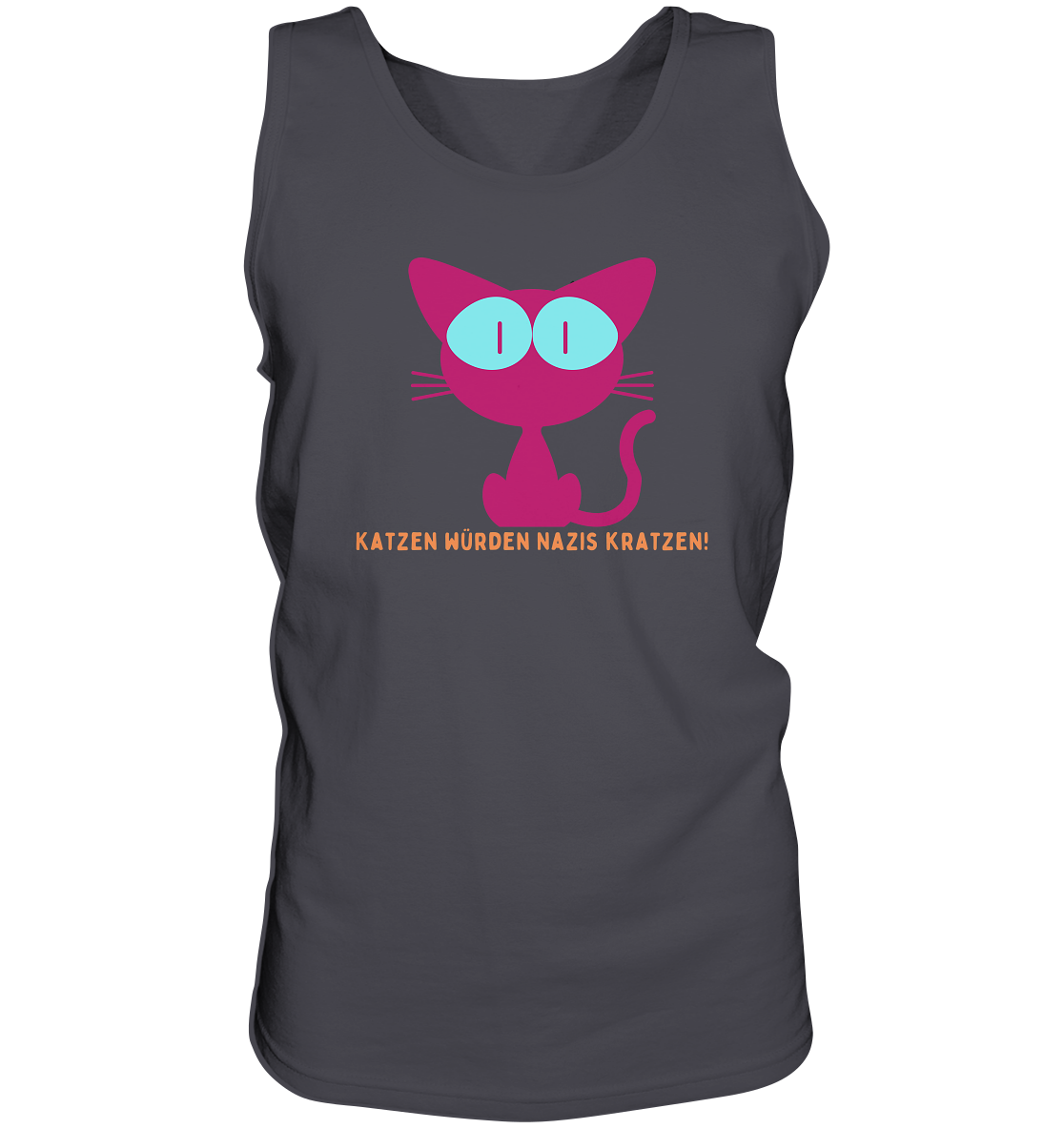 Katzen würden Nazis kratzen - Tank-Top