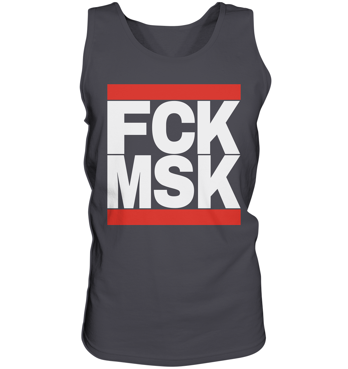 FCK MSK (weiße Schrift) - Tank-Top