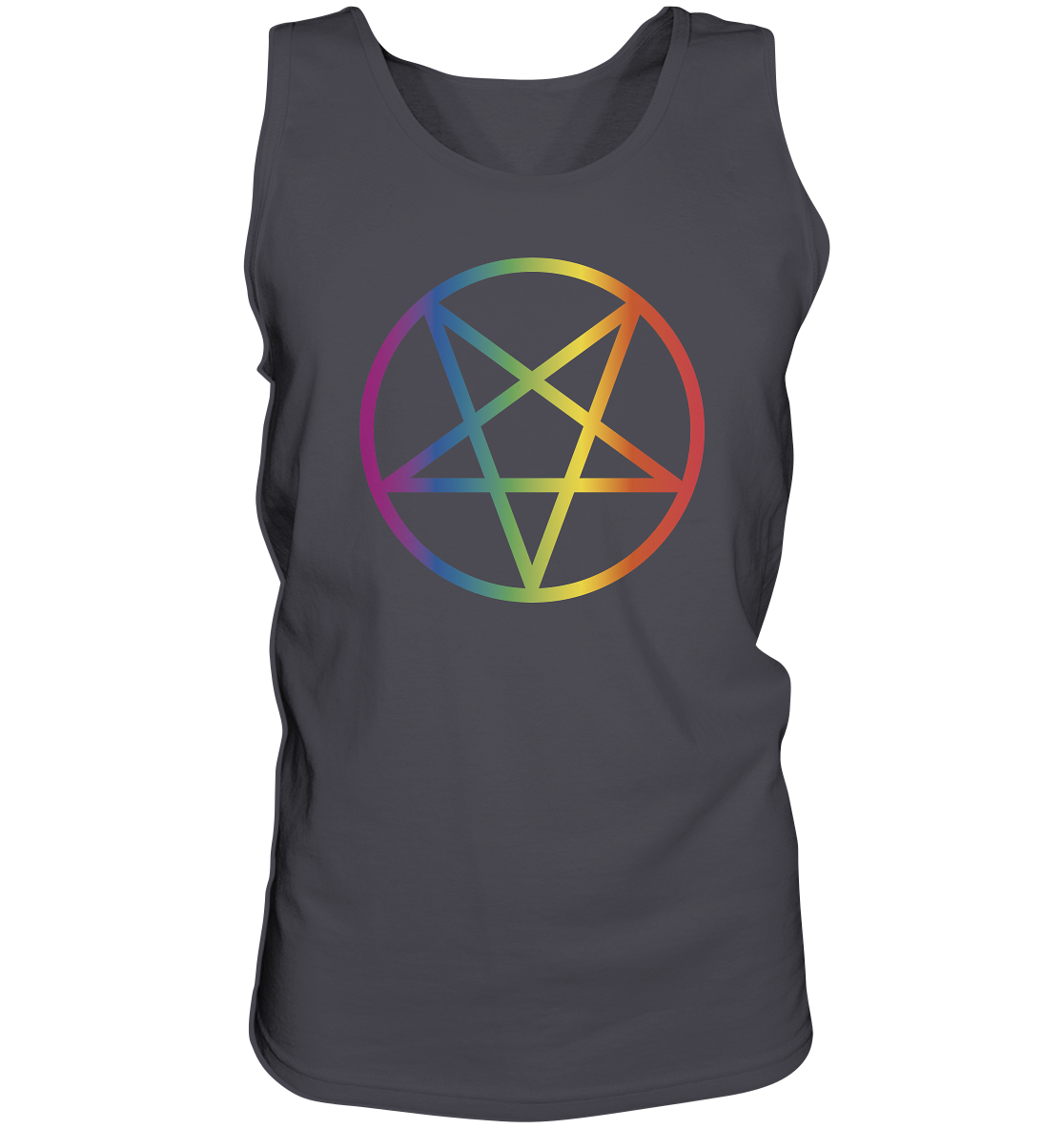 Regenbogen Pentagramm - Tank-Top