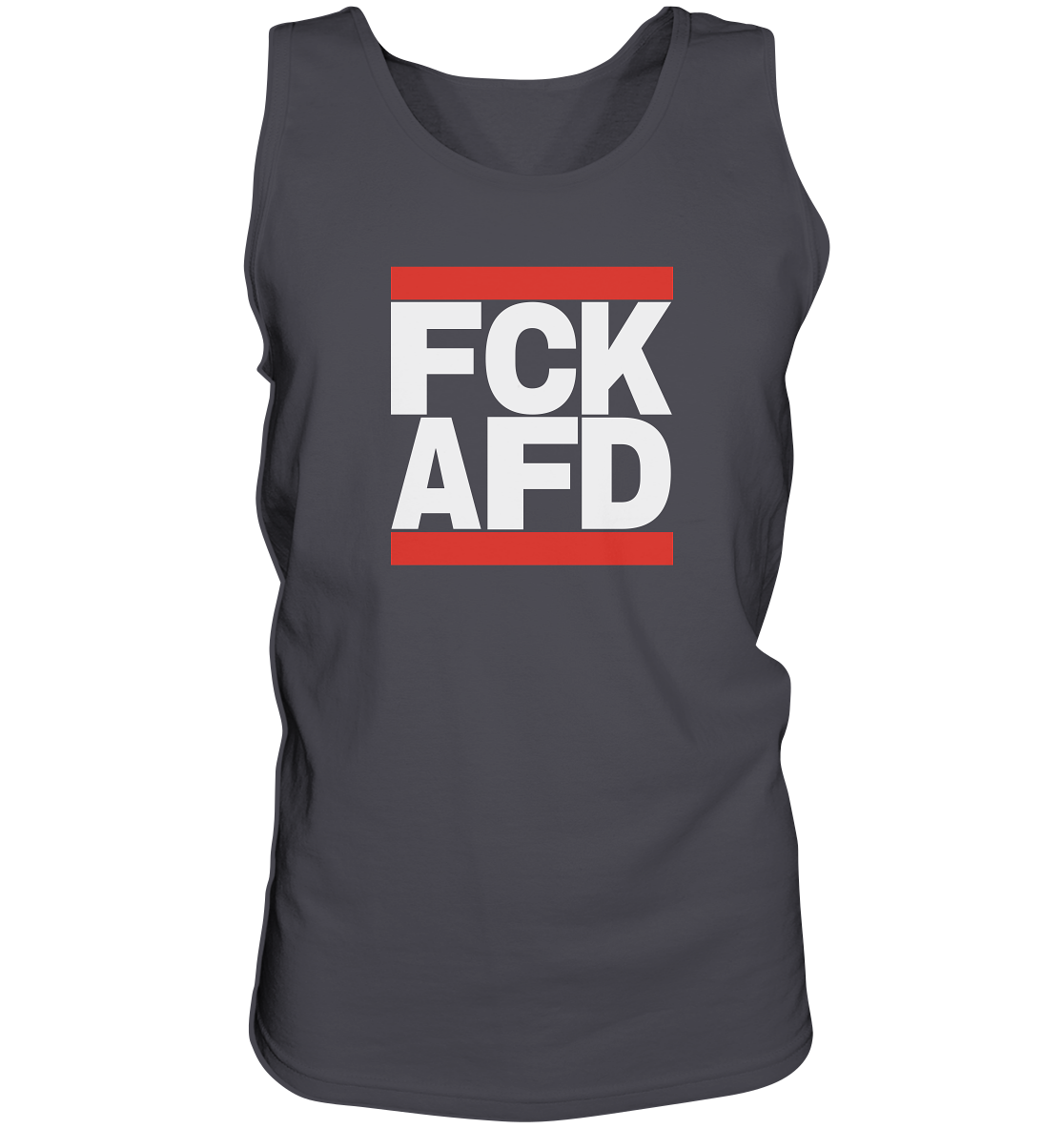 FCK AFD (weiße Schrift) - Tank-Top