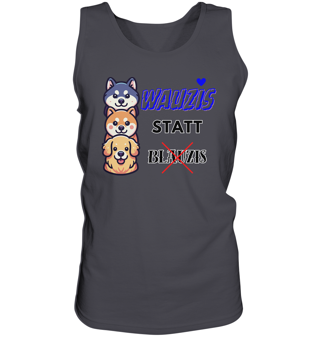 Wauzis statt Blauzis - Tank-Top