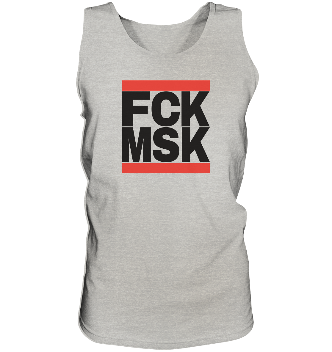 FCK MSK (schwarze Schrift) - Tank-Top