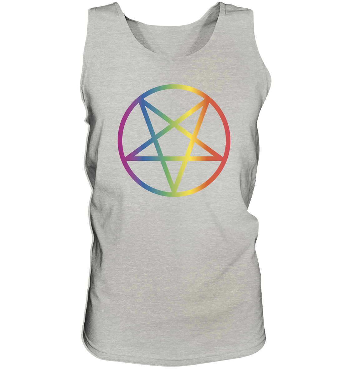 Regenbogen Pentagramm - Tank-Top