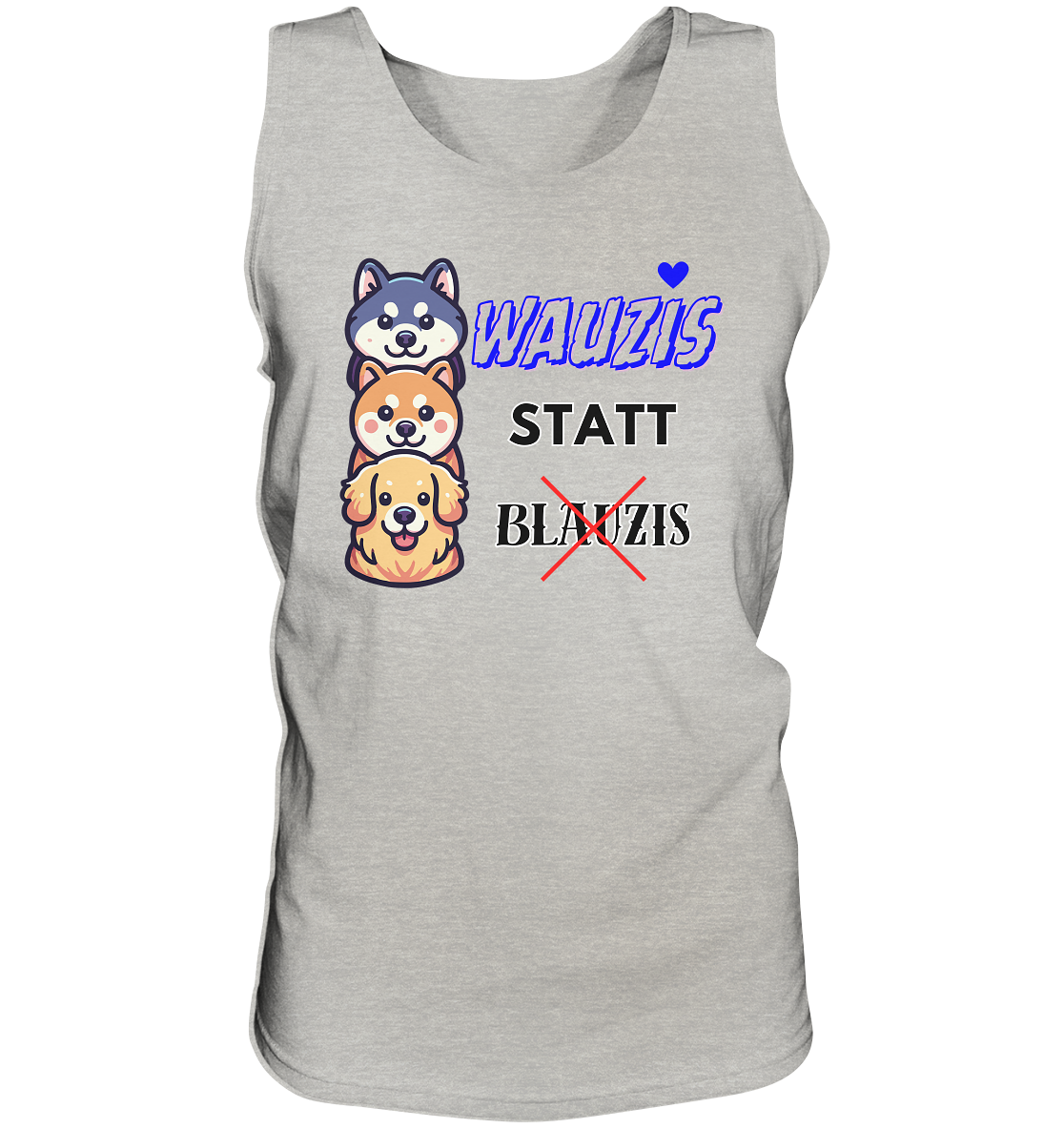 Wauzis statt Blauzis - Tank-Top