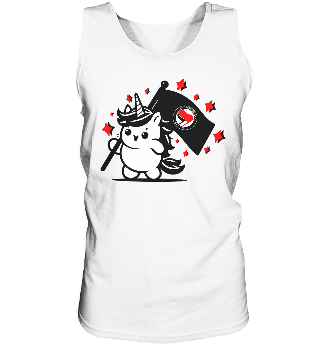 Einhorn Antifa - Tank-Top