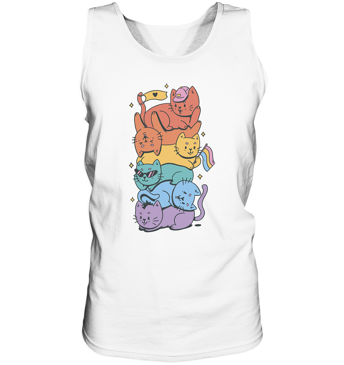 LGBTQ+ Katzen - Tank-Top
