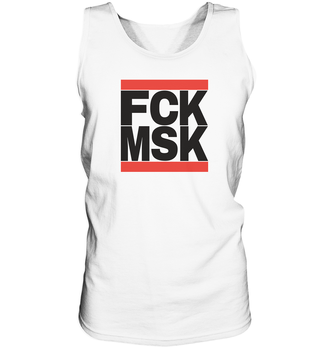FCK MSK (schwarze Schrift) - Tank-Top