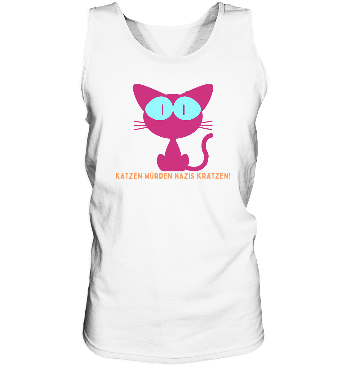 Katzen würden Nazis kratzen - Tank-Top