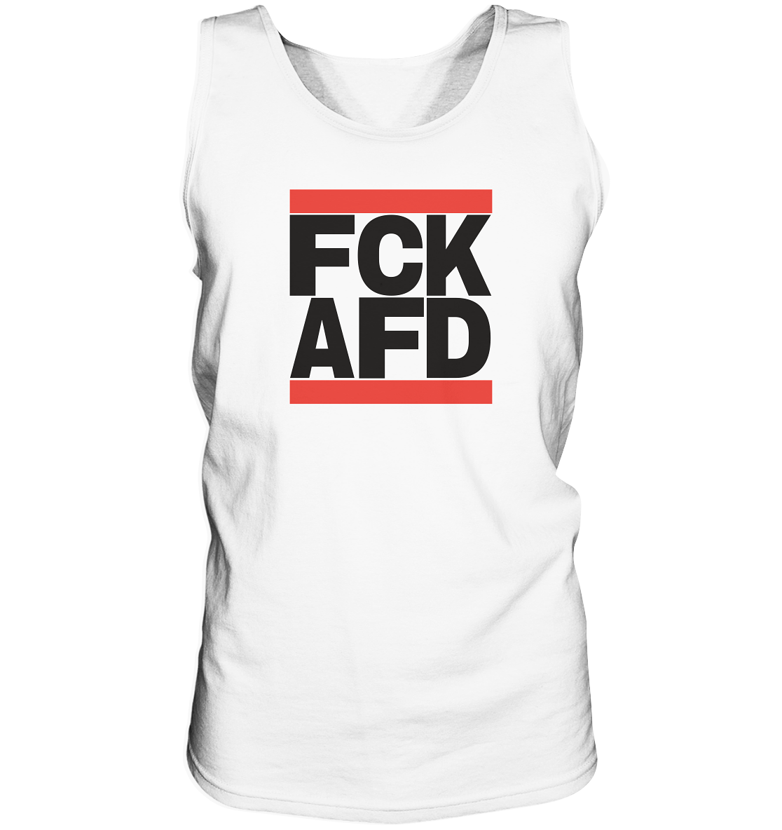 FCK AFD (schwarze Schrift) - Tank-Top