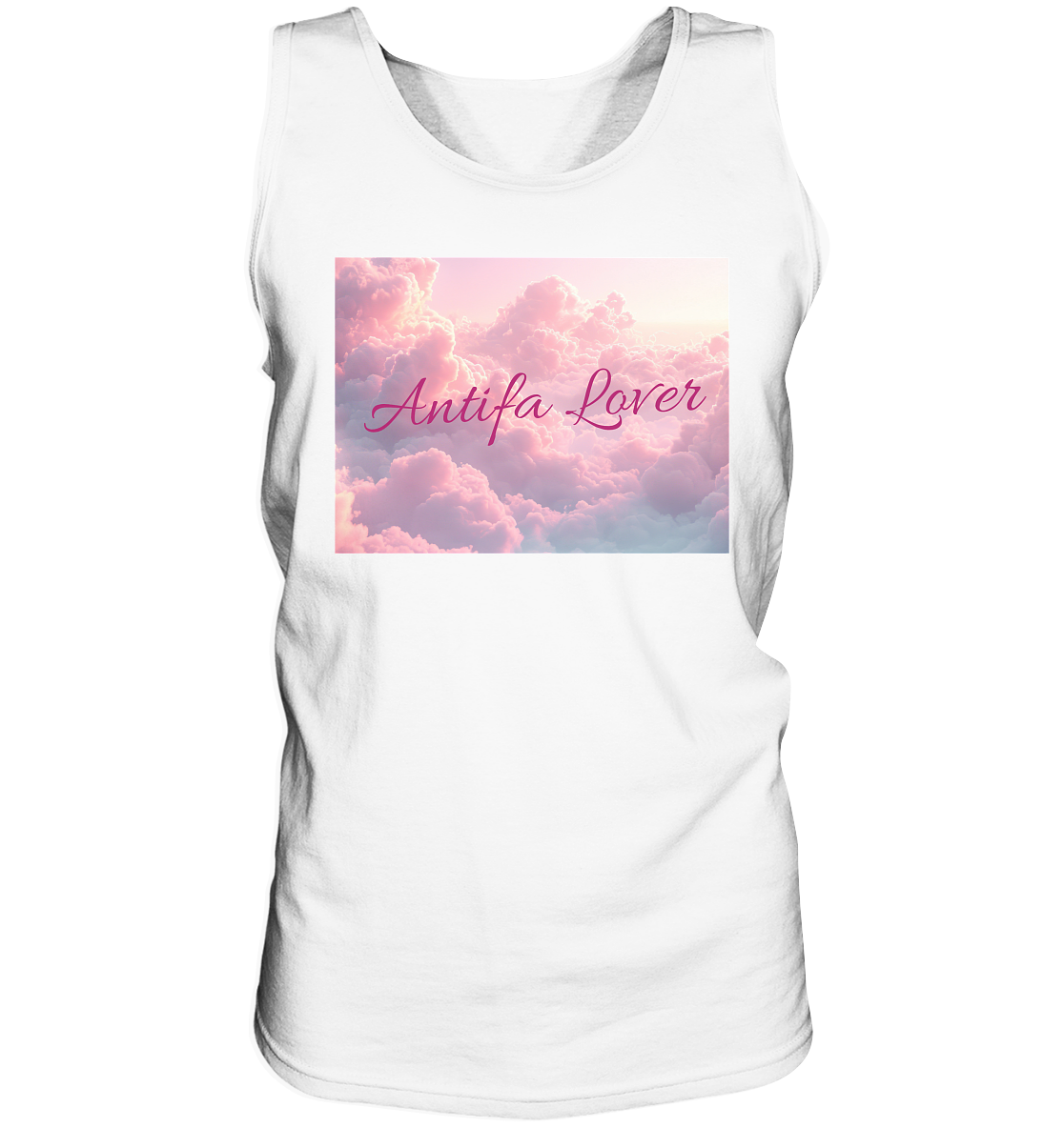 Antifa Lover Backprint - Tank-Top