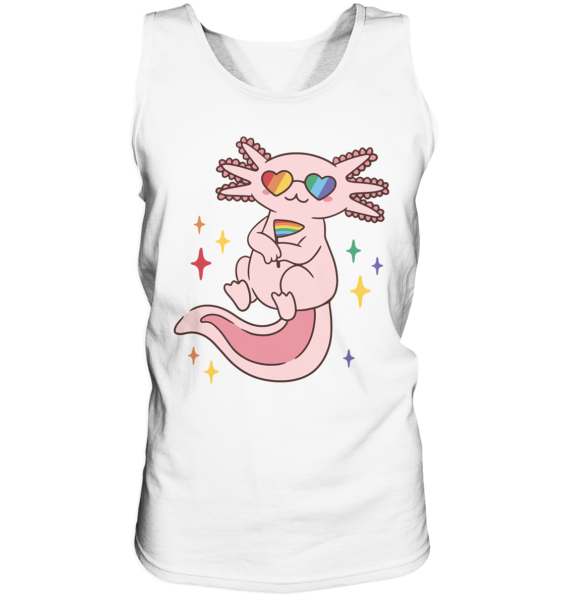 Big Pride Axolotl - Tank-Top