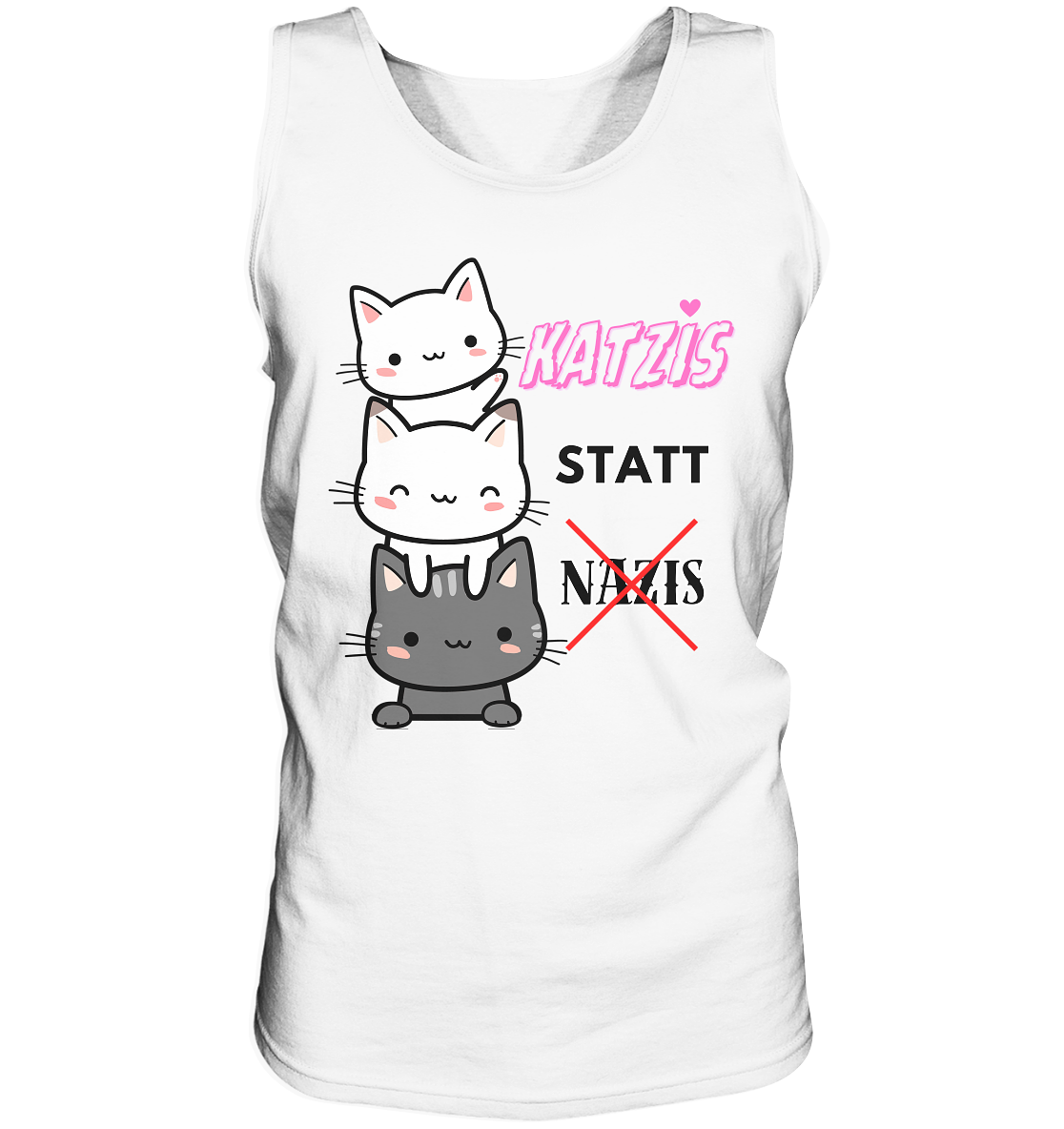 Katzis statt Nazis - Tank-Top