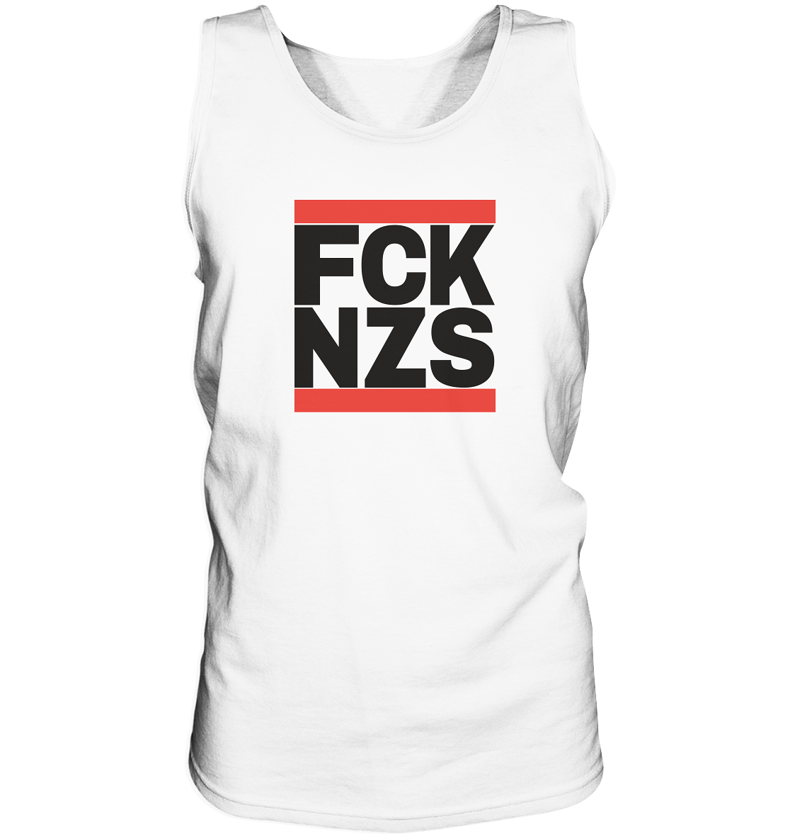FCK NZS (schwarze Schrift) - Tank-Top