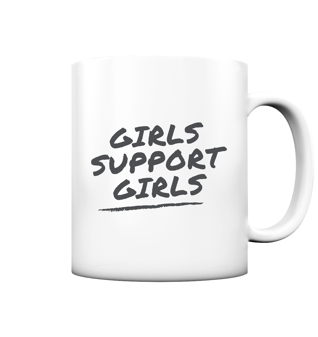 Girls Support Girls - Tasse matt