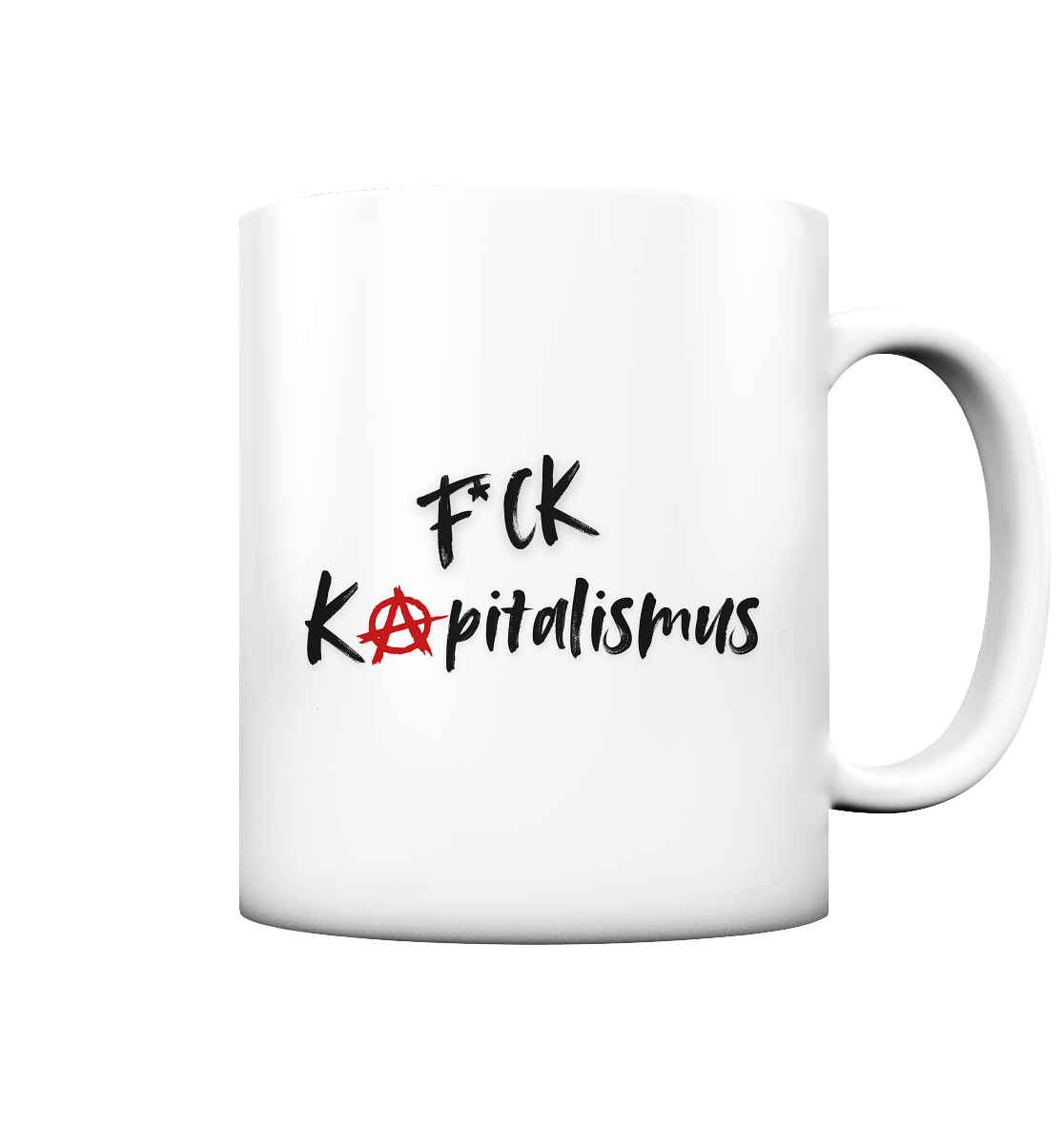 FCK Kapitalismus - Tasse matt