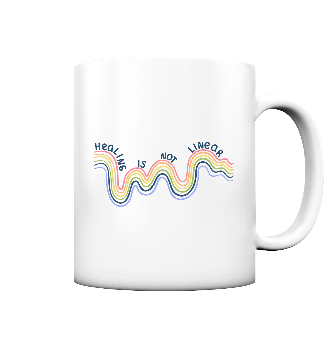 Healing is not Linear - Tasse matt