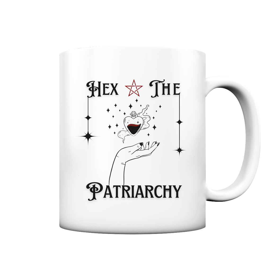 Hex the Patriarchy - Tasse matt