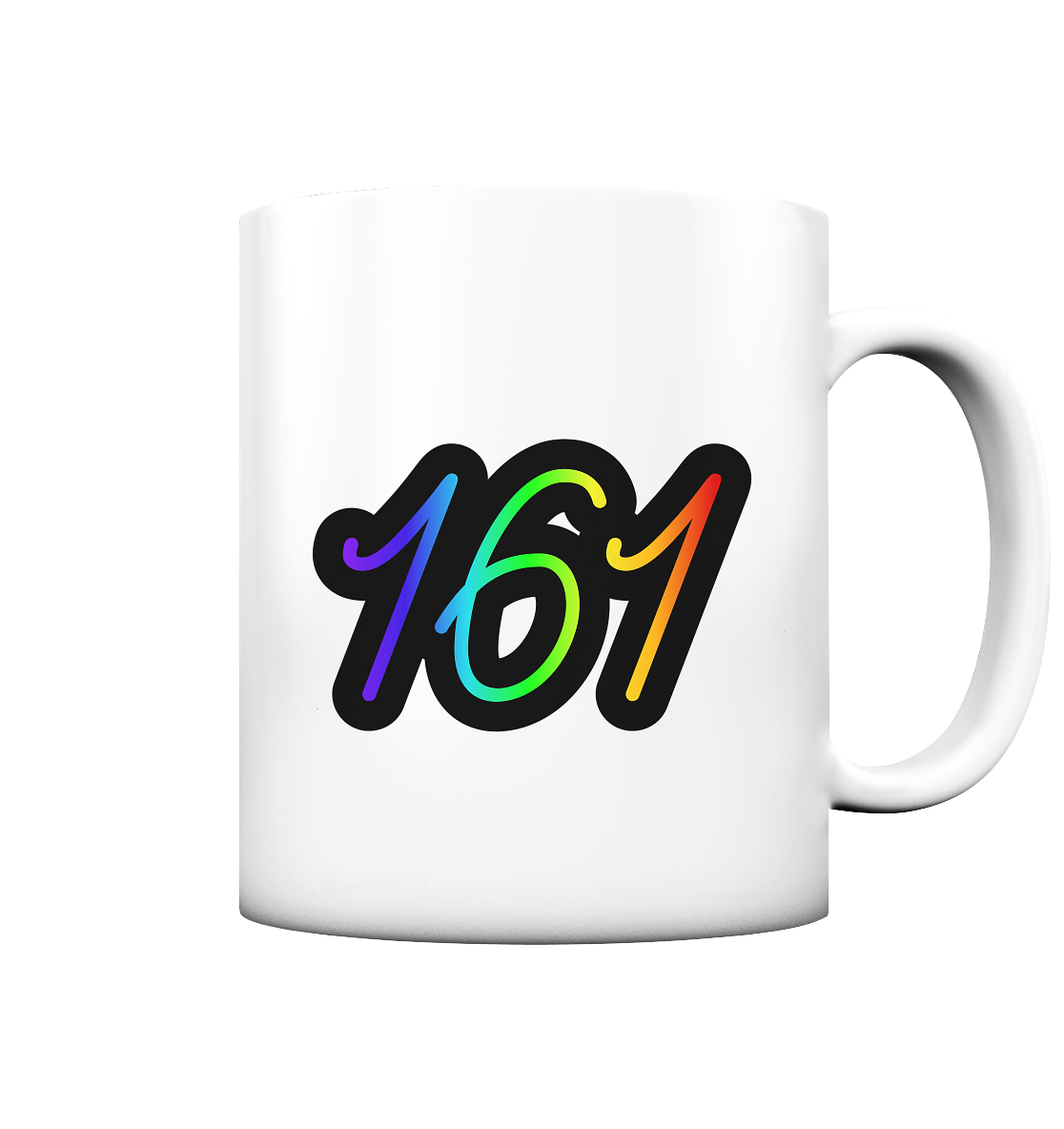 161 "Bubble Edition" - Tasse matt