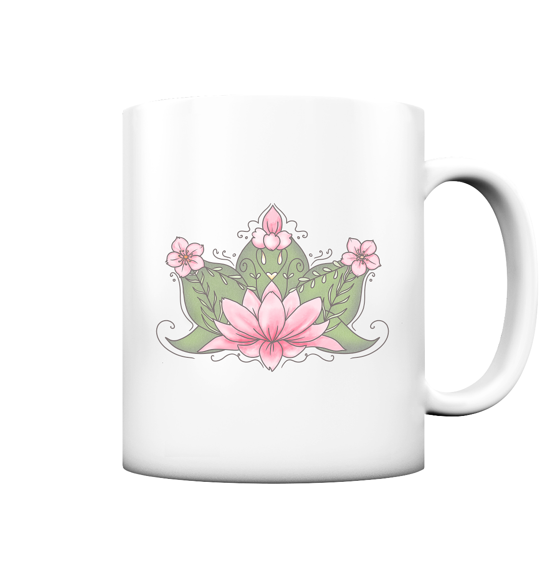 Floralcrown - Tasse matt
