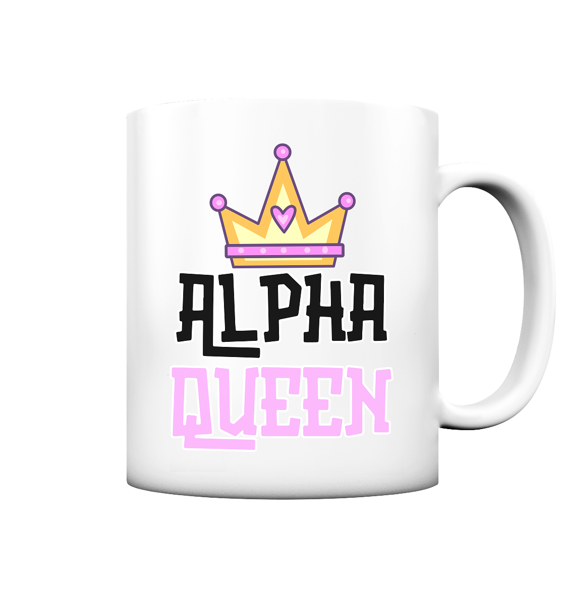 Alpha Queen - Tasse matt