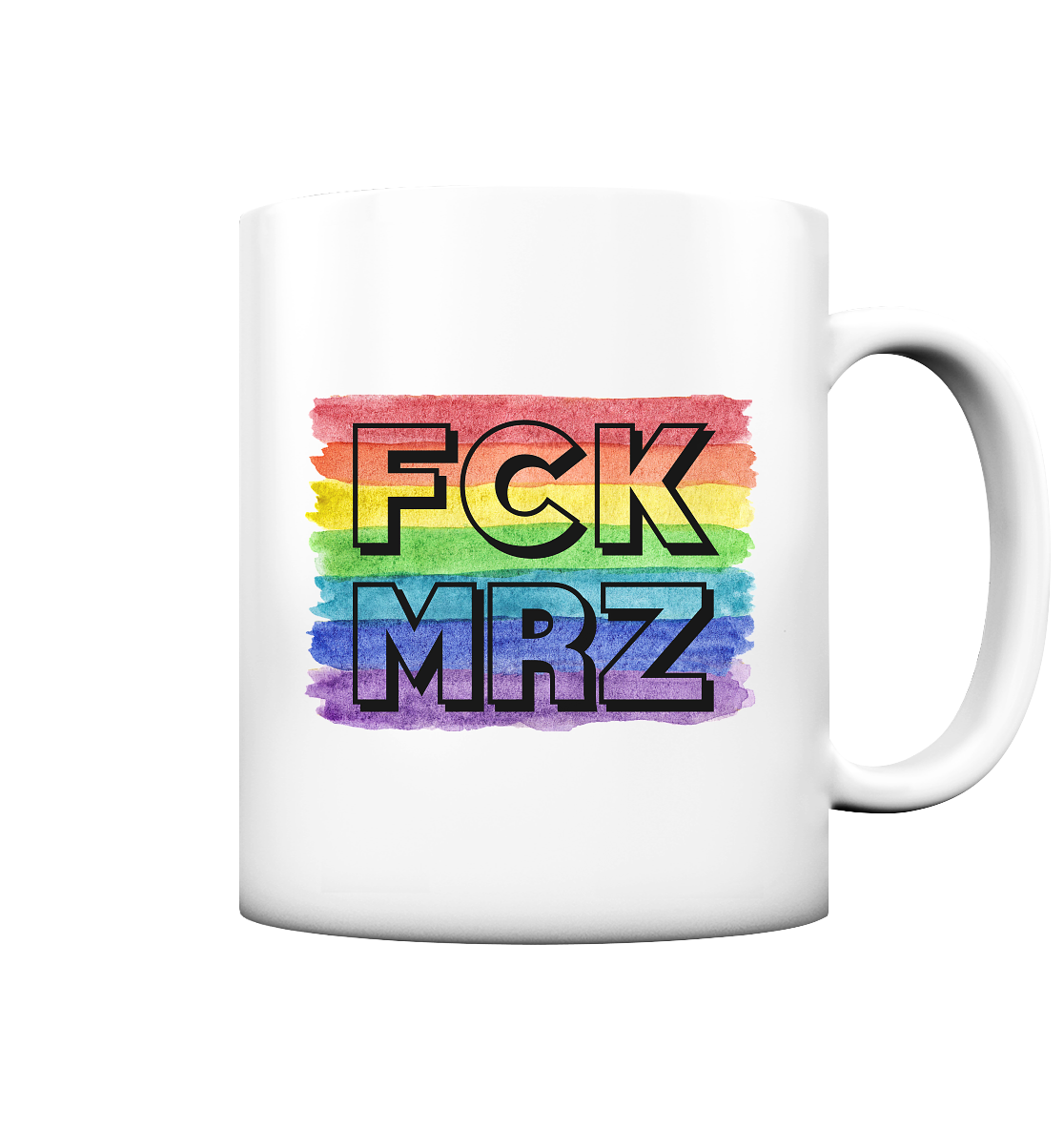 FCK MRZ "Rainbow Resistance Edition" - Tasse matt