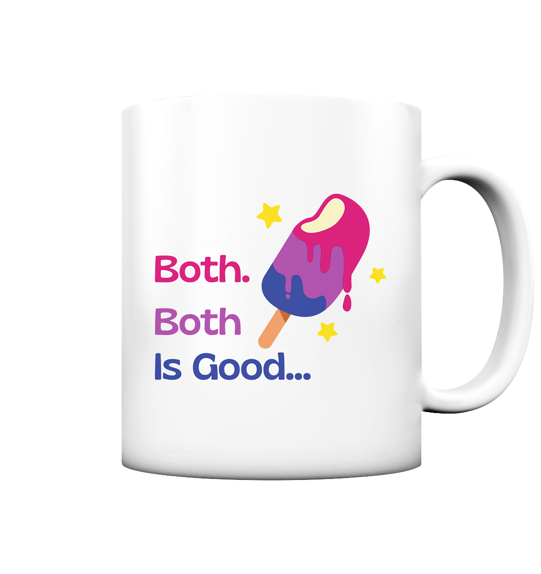 Bi Pride: Both is Good - Tasse matt