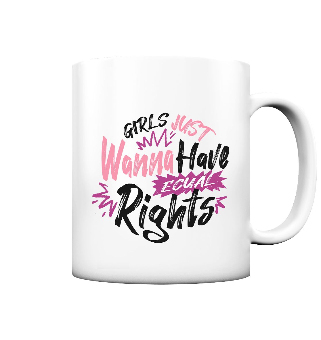 Girls Just Wanna Have Equal Rights - Tasse matt